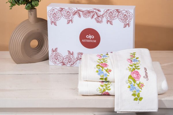 Couple Bath Linen Set Personalized