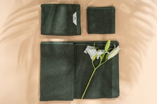 DSCF3069 copy Bath Linen Set - Green Colour