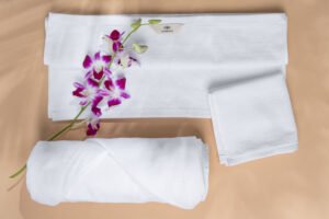 DSCF3078 copy Bath Linen Set - White Colour