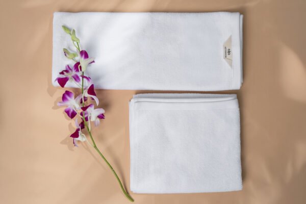 Bath Linen Set - White Colour