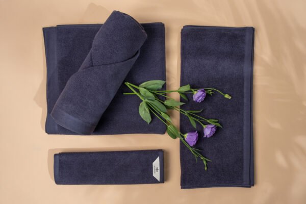 Bath Linen Set - Blue Colour