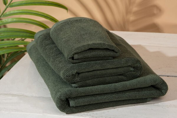 DSCF3350 copy Bath Linen Set - Green Colour