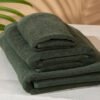 Bath Linen Set - 2x (Blue and Green Colour)