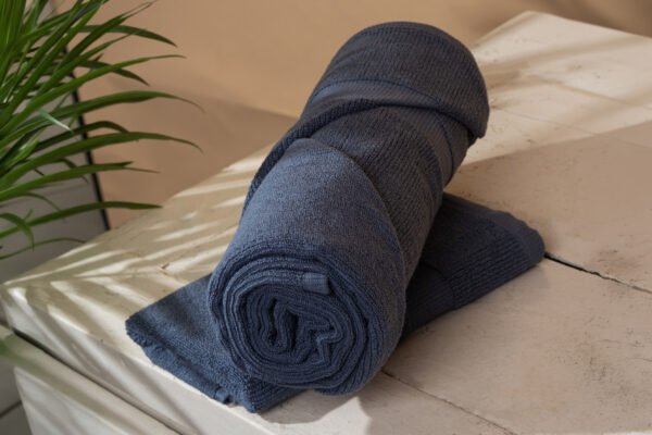 DSCF3385 copy Light Luxe Bath Linen Set - Blue Colour