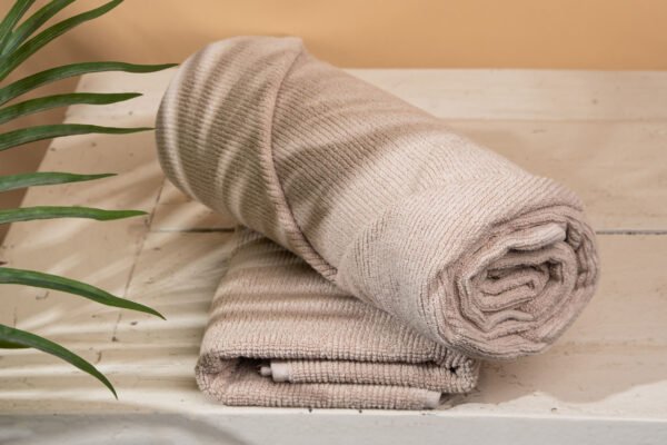 DSCF3399 copy Light Luxe Bath Linen Set - Hummus Colour