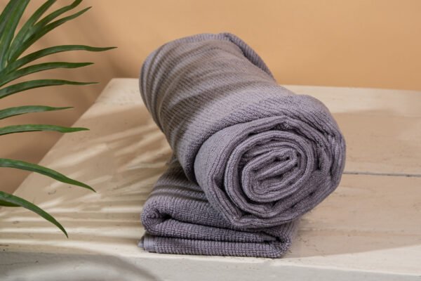 DSCF3405 copy Light Luxe Bath Linen Set - Silver Colour