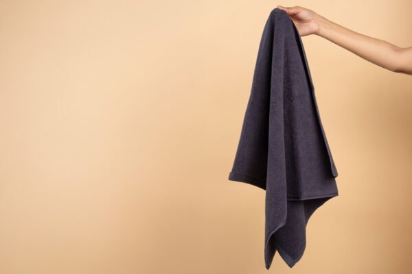 Bath Linen Set - 2x (White and Blue Colour)