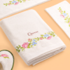 BLC Queen Triangle 1 Bath Linen Set - Couple